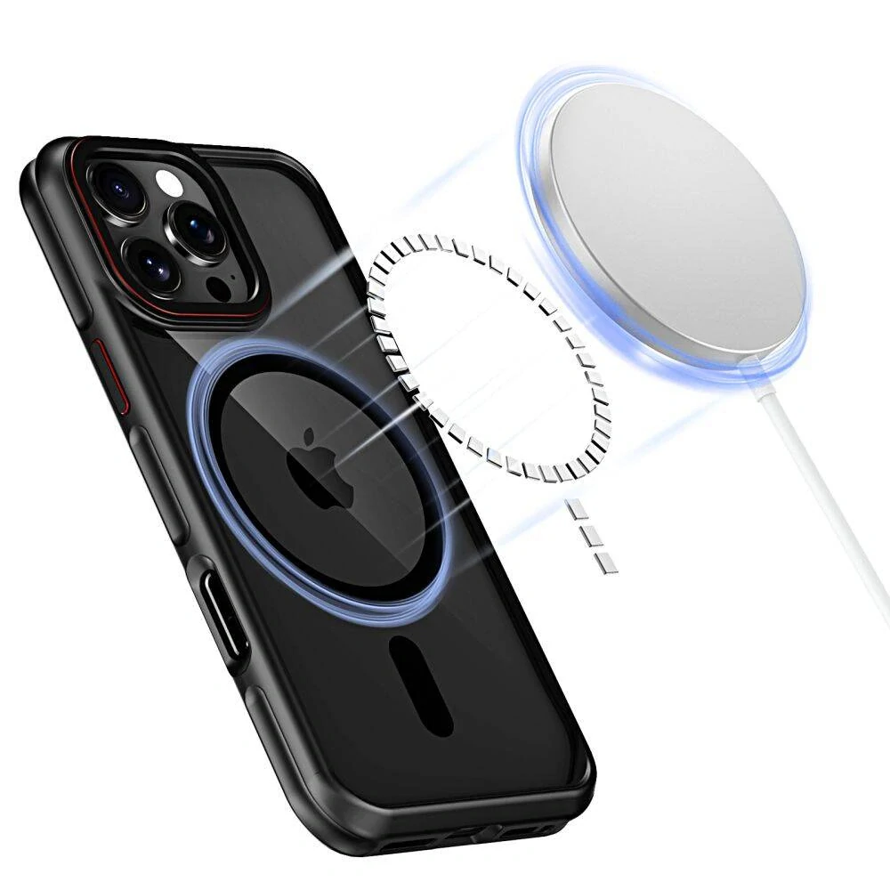 Kryt Apple iPhone 16 Pro Max Tech-Protect MagHybrid MagSafe černý