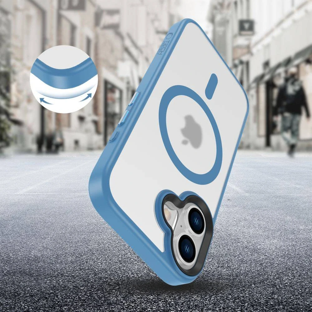 Kryt Apple iPhone 16 Tech-Protect Magmat MagSafe modrý