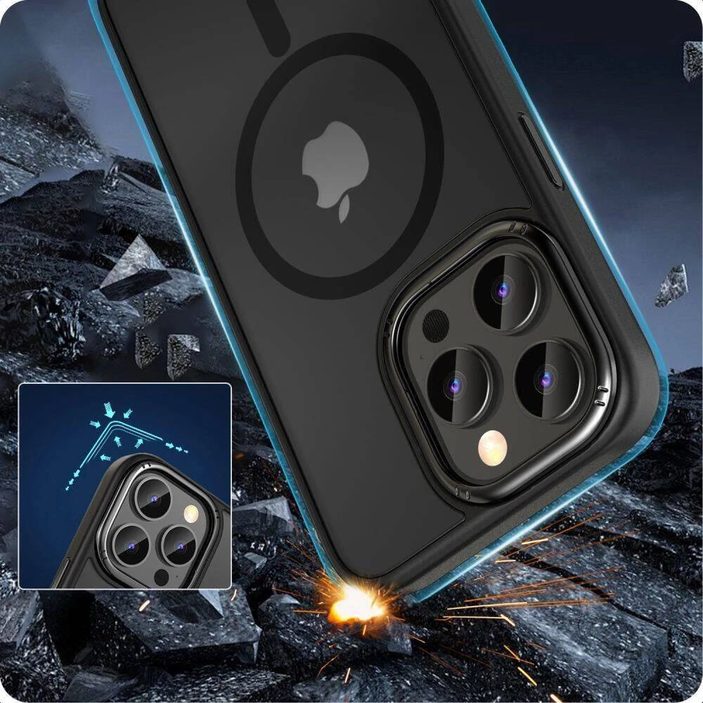 Kryt Apple iPhone 15 Tech-Protect Magmat 2 MagSafe matná černá