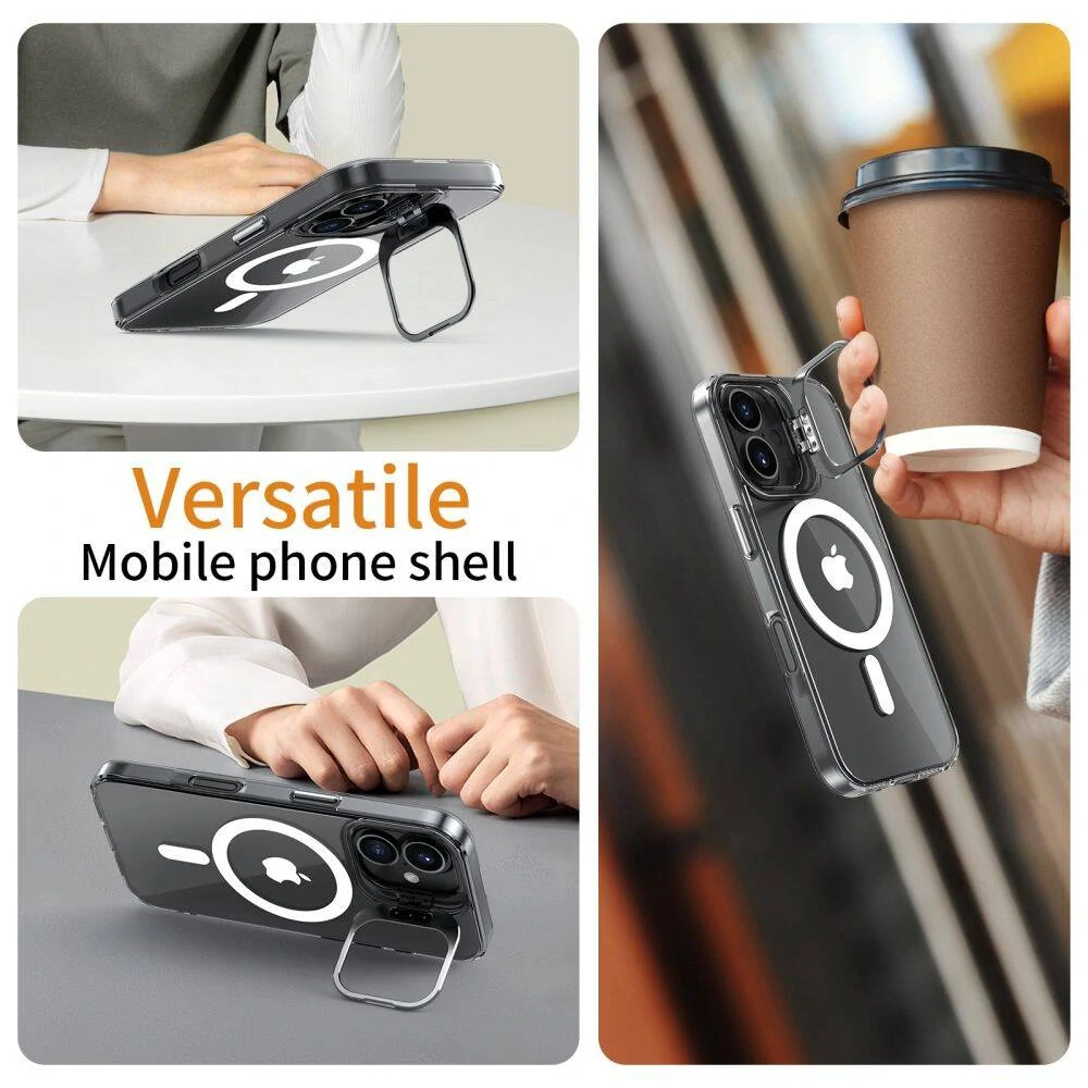 Kryt iPhone 16 Tech-Protect MagStand MagSafe čirý