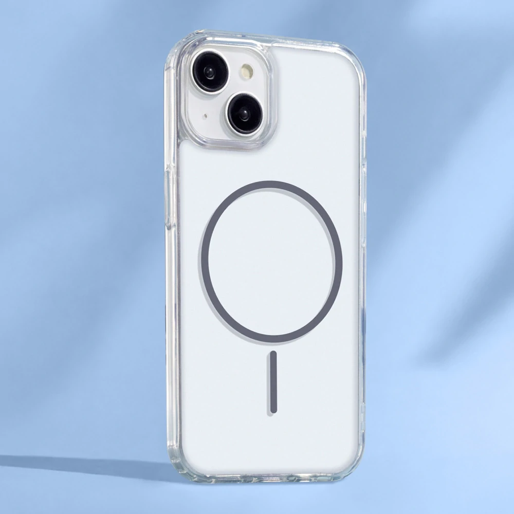 Kryt iPhone 17 Pro - Anti Shock Thin Mag šedý
