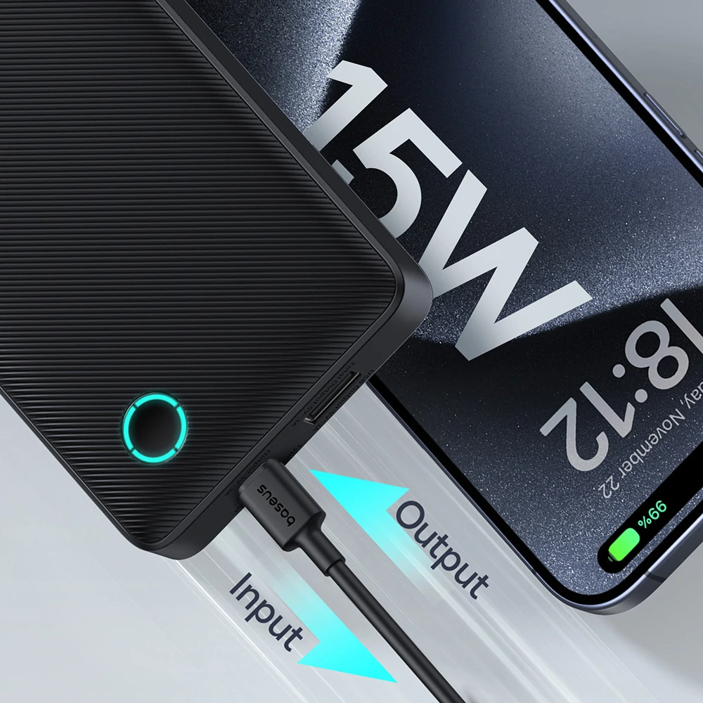 Powerbanka Baseus Airpow Lite, 10000mAh, 15W