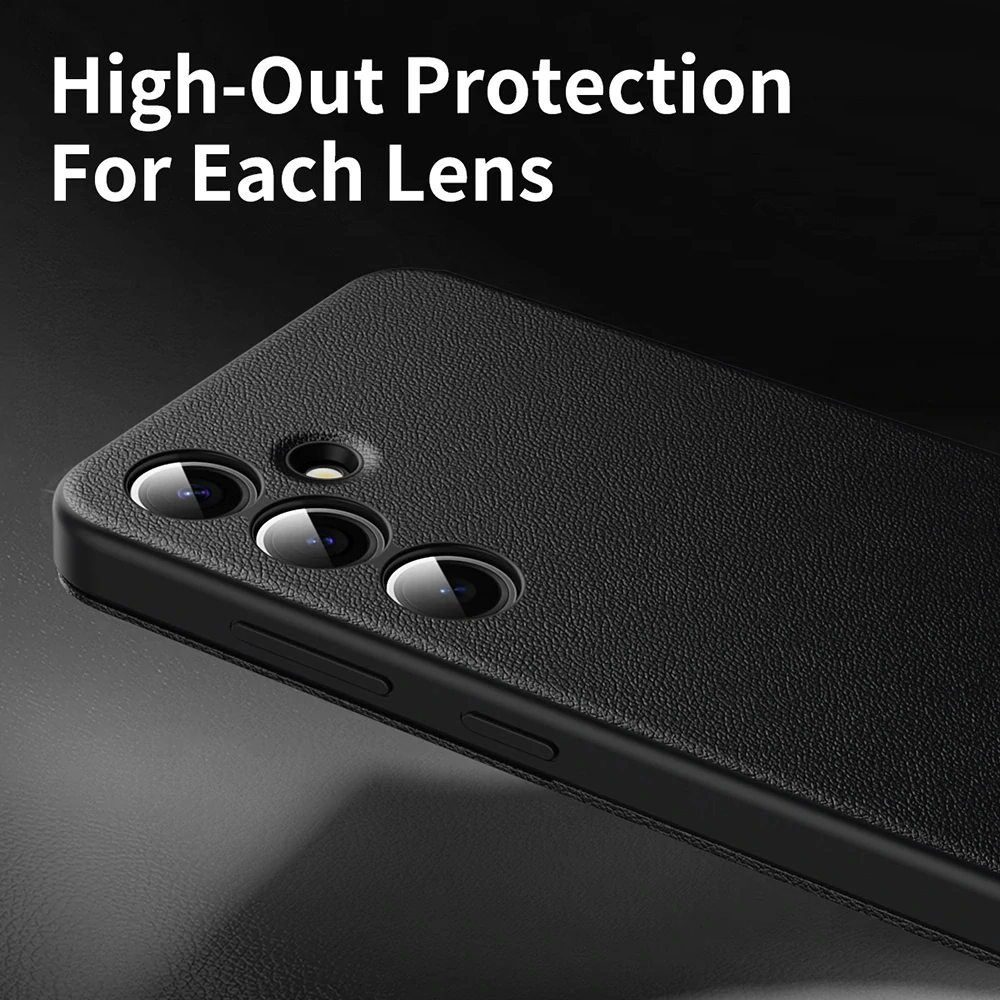 Pouzdro Samsung Galaxy A55 5G Smart View Techsuit, černé