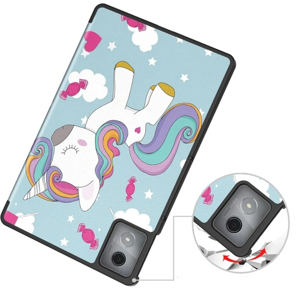 Pouzdro pro tablet Lenovo Tab K11 Plus, Techsuit FoldPro unicorn