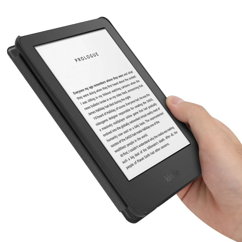 Pouzdro pro čtečku knih Techsuit - SmartCover - Kindle Paperwhite 5 (2021) / 5 Signature Edition (2021) - černé