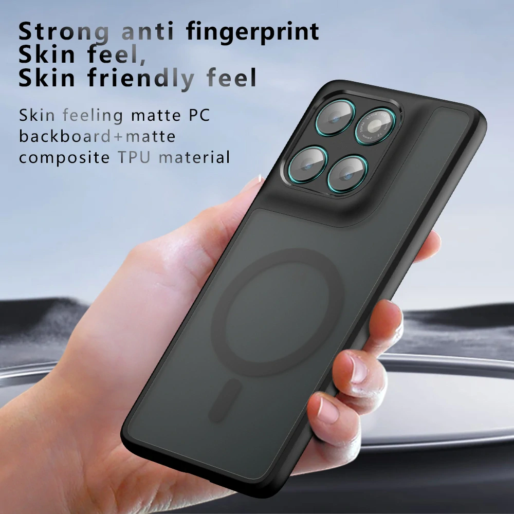 Kryt Motorola Moto G56, PureFrost MagSafe, černé