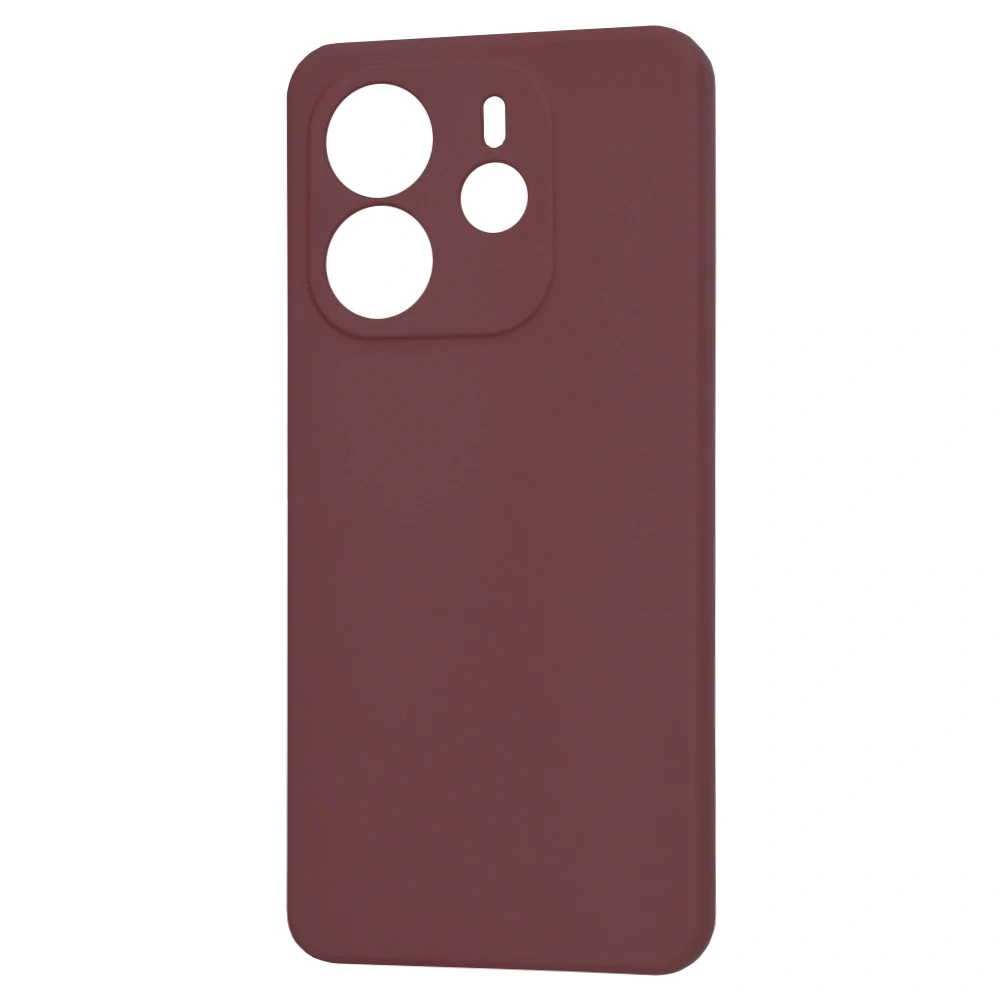 Kryt Xiaomi Redmi Note 14 4G, Techsuit SoftFlex - plum red