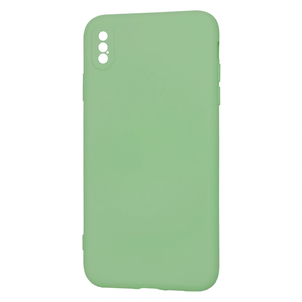 Kryt iPhone XS Max Techsuit SoftFlex - mint green