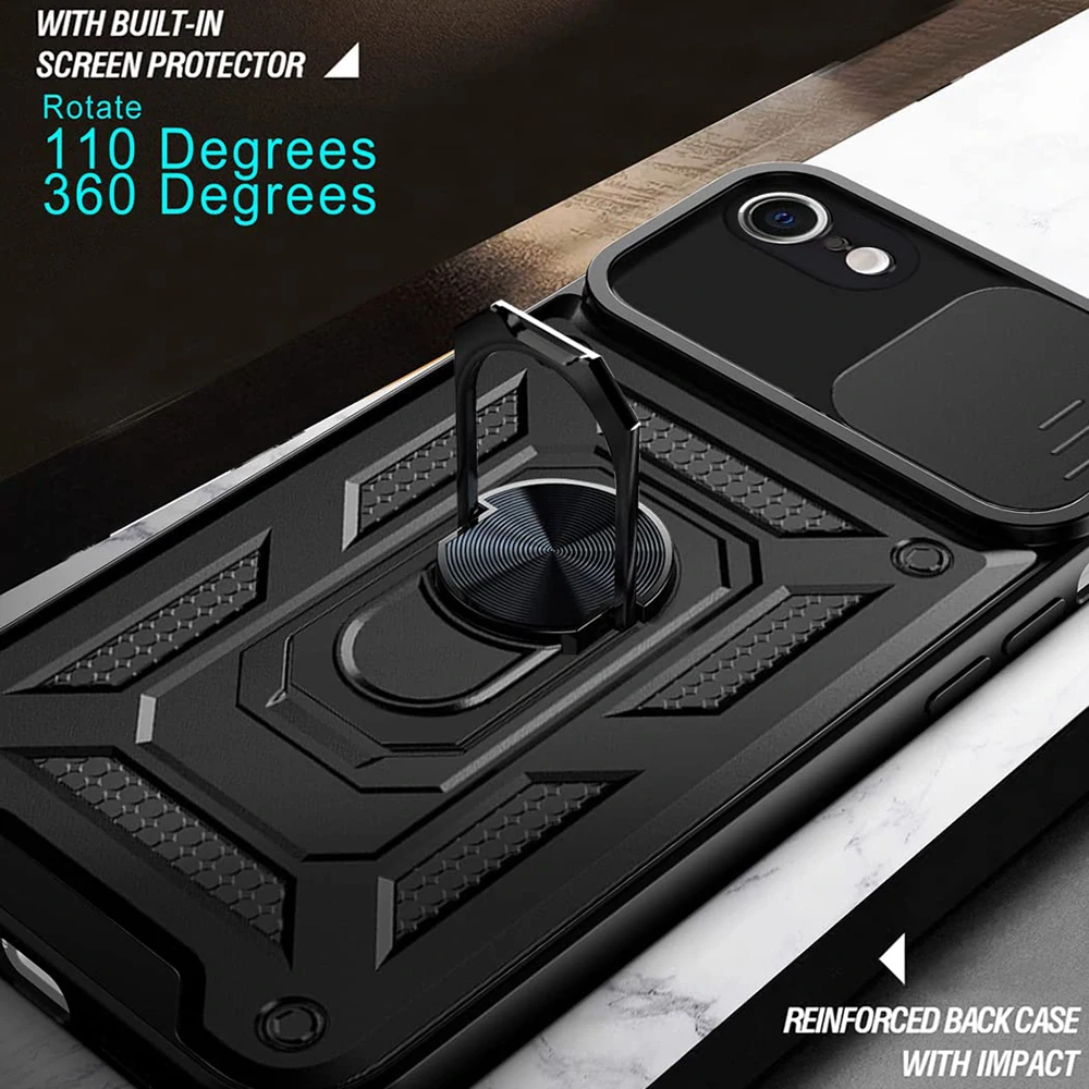 Kryt iPhone 16e, Techsuit CamShield Pro modrý