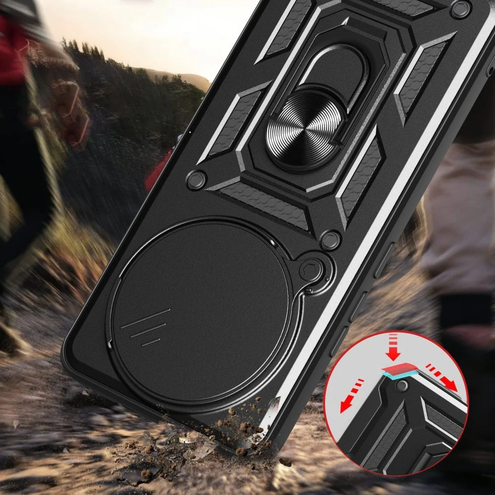 Kryt Xiaomi Redmi Note 14 Pro+ 5G Techsuit CamShield Pro černý