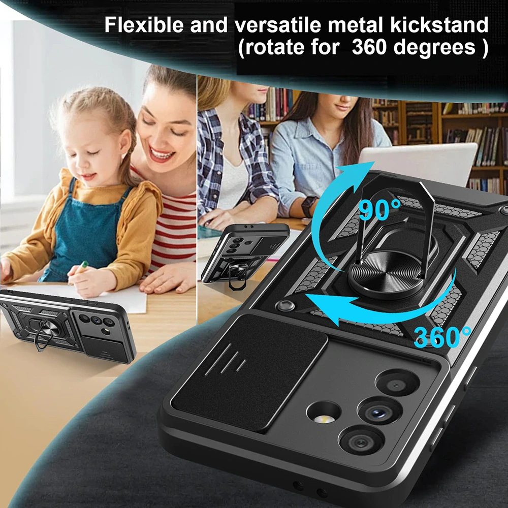 Kryt Samsung Galaxy A26 5G Techsuit CamShield Pro modrý
