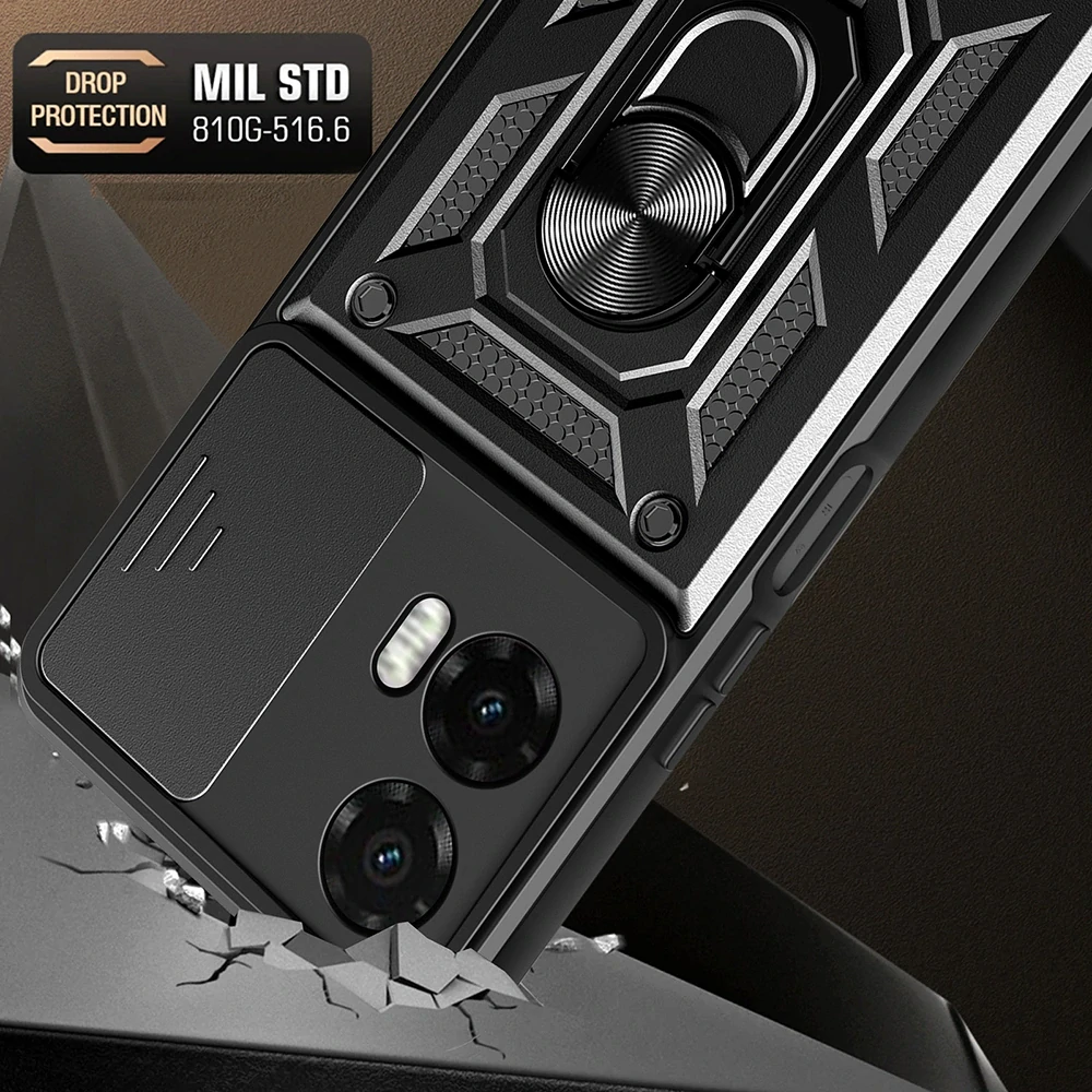 Kryt Motorola Moto G35 Techsuit CamShield Pro černý