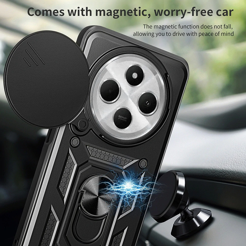 Kryt Xiaomi Redmi 14C / Poco C75 Techsuit CamShield Pro modrý