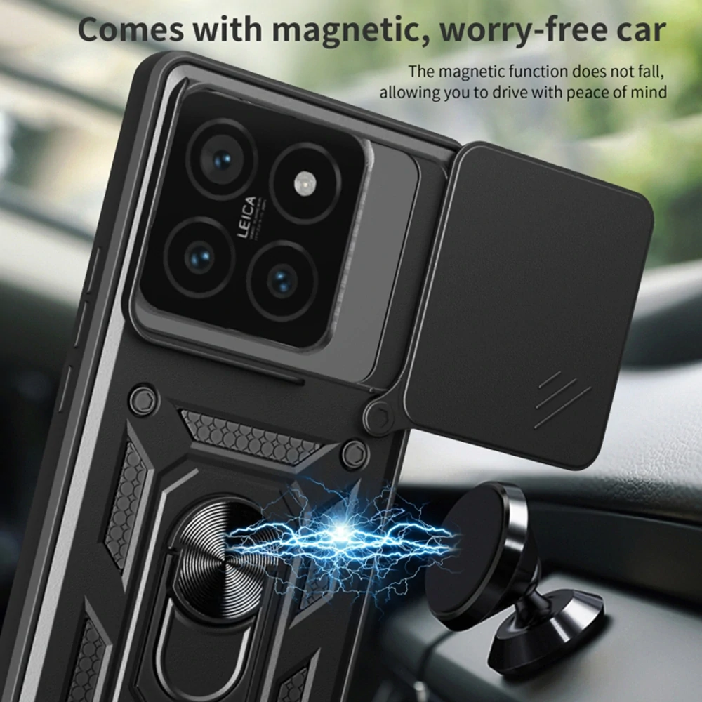 Kryt Xiaomi 14T Pro Techsuit CamShield Pro černý
