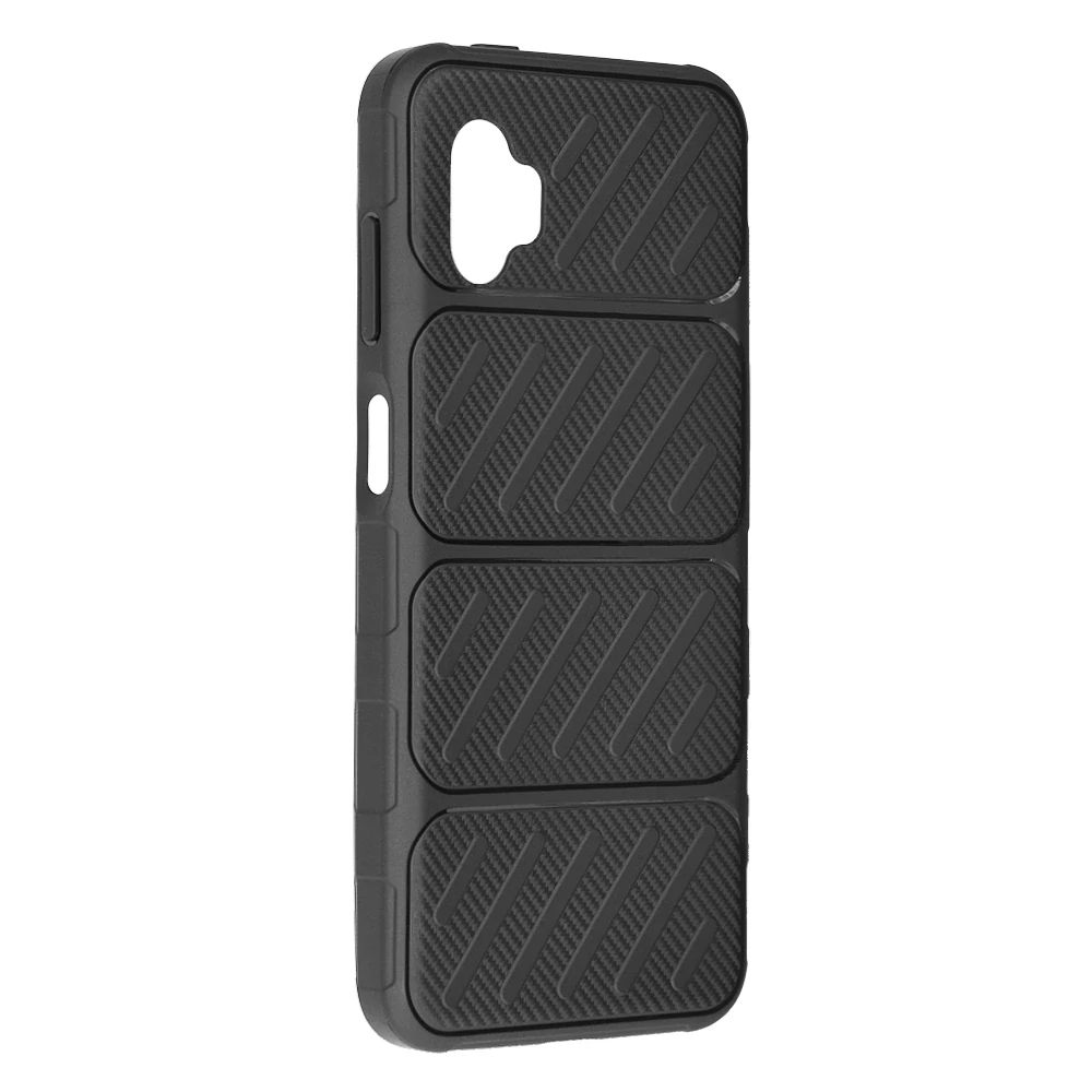 Kryt Samsung Galaxy Xcover 7 Pro, Techsuit CarbonFiber černý