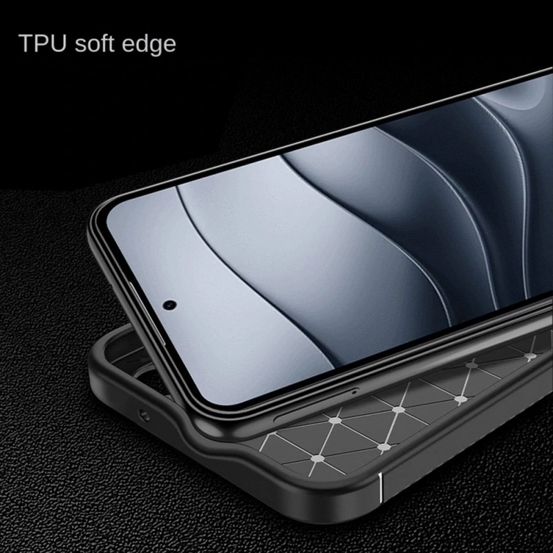 Kryt Xiaomi Redmi Note 14 5G, Techsuit CarbonFiber černý
