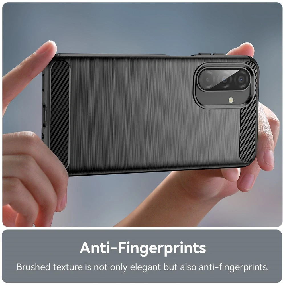 Kryt Samsung Galaxy A56 5G, Armored Carbon černý