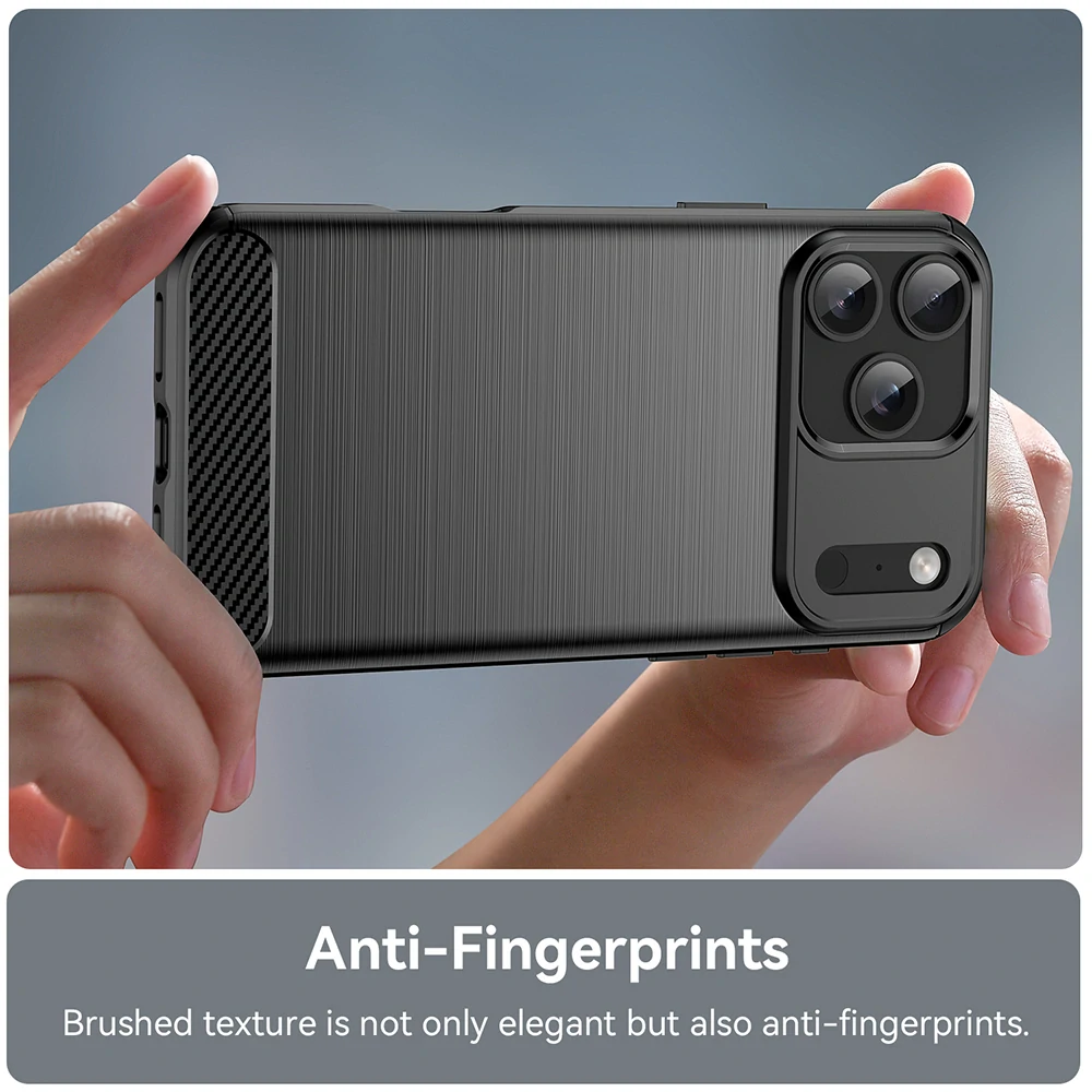 Kryt iPhone 17 Pro Max, Armored Carbon černý