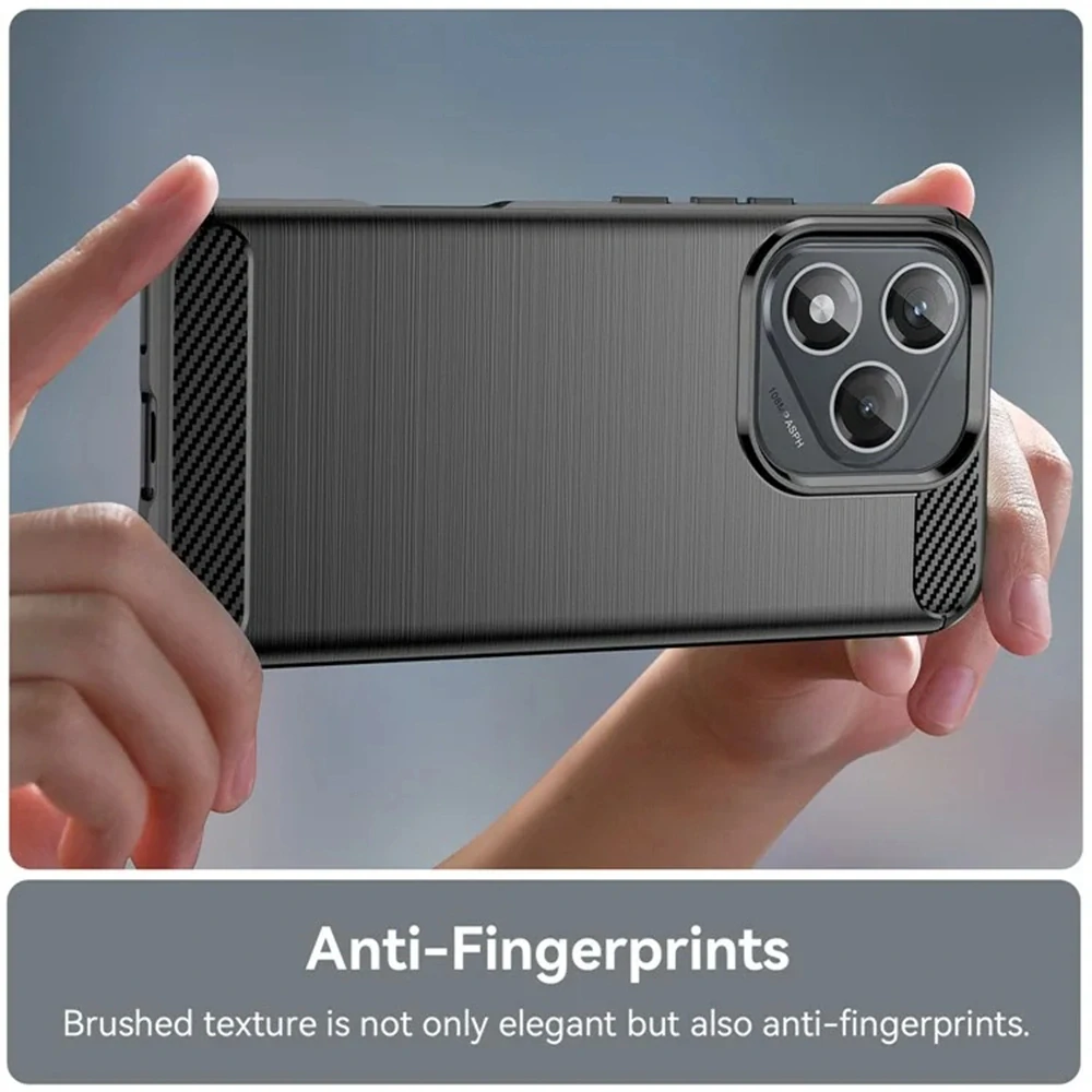 Kryt Honor 400 Lite, Armored Carbon modrý