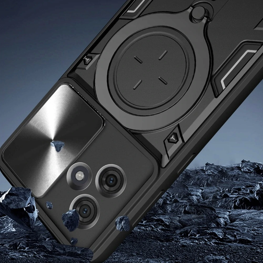 Kryt Motorola Moto G86 Power Techsuit CamGuard Pro - černý