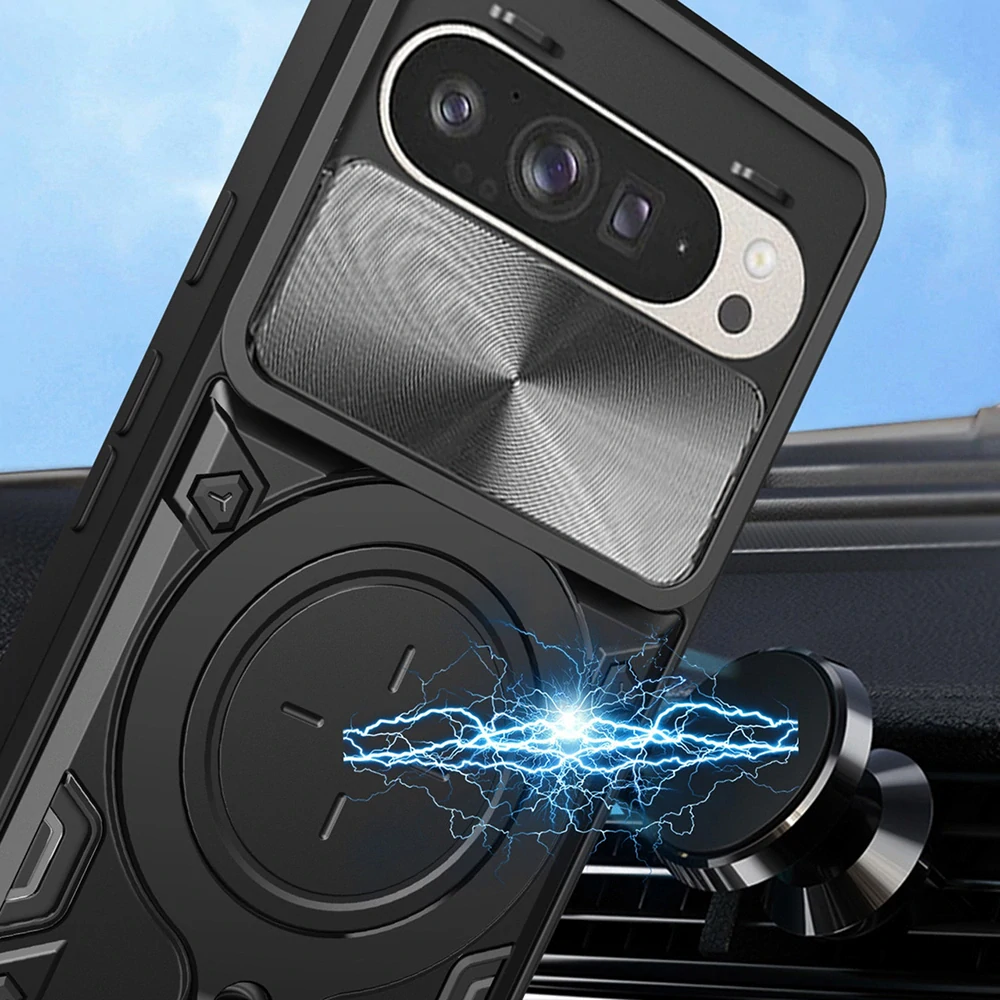 Kryt Google Pixel 10 Pro XL, Techsuit CamGuard Pro - červený