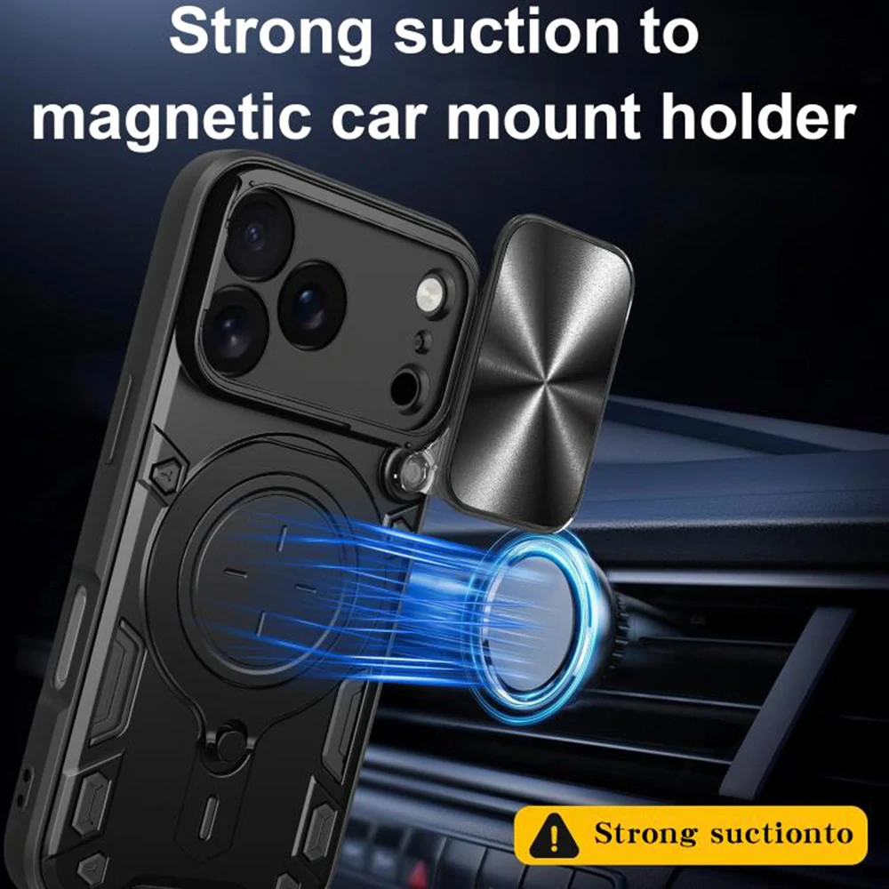 Kryt iPhone 17 Pro Max, Techsuit CamGuard Pro - černý