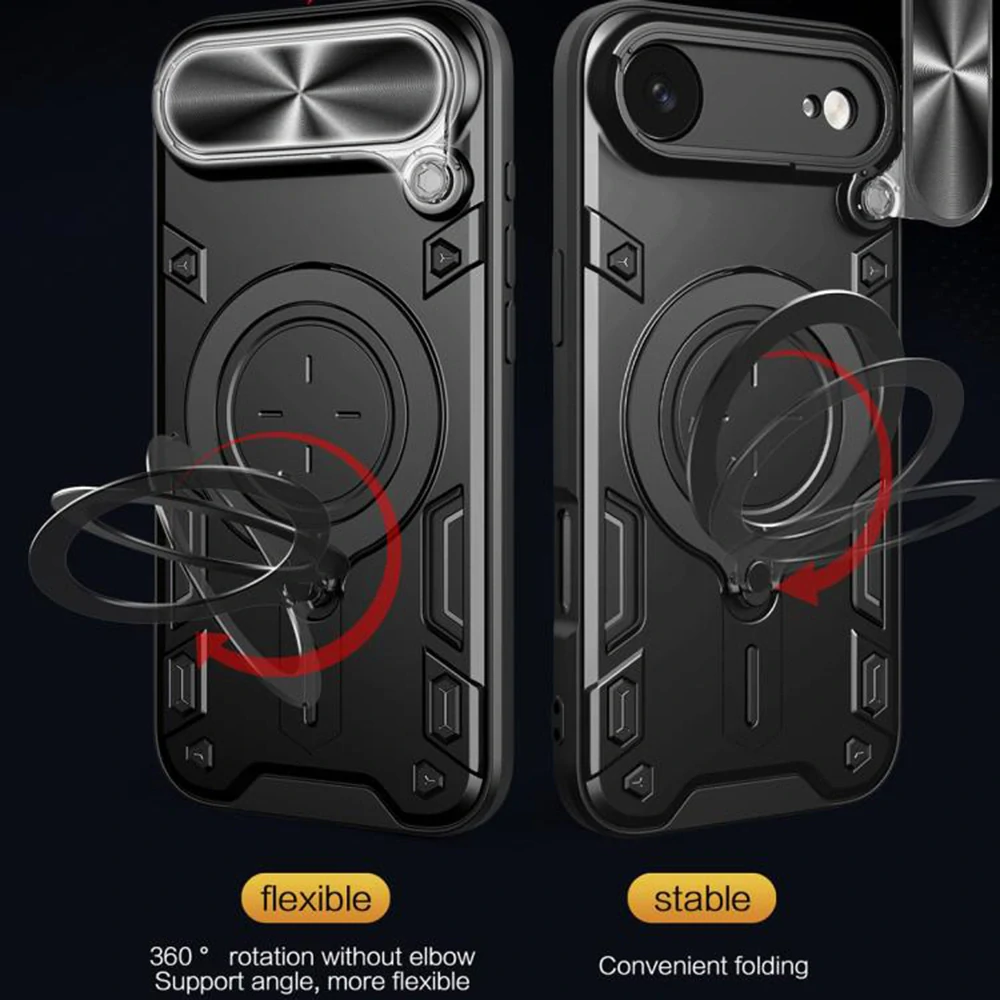 Kryt iPhone 17 Air, Techsuit CamGuard Pro - červený