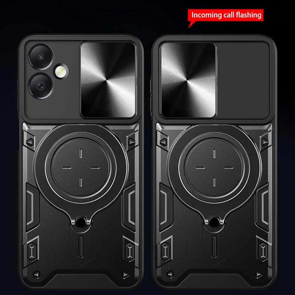 Kryt Honor 200 Smart / X7c Techsuit CamGuard Pro - černý