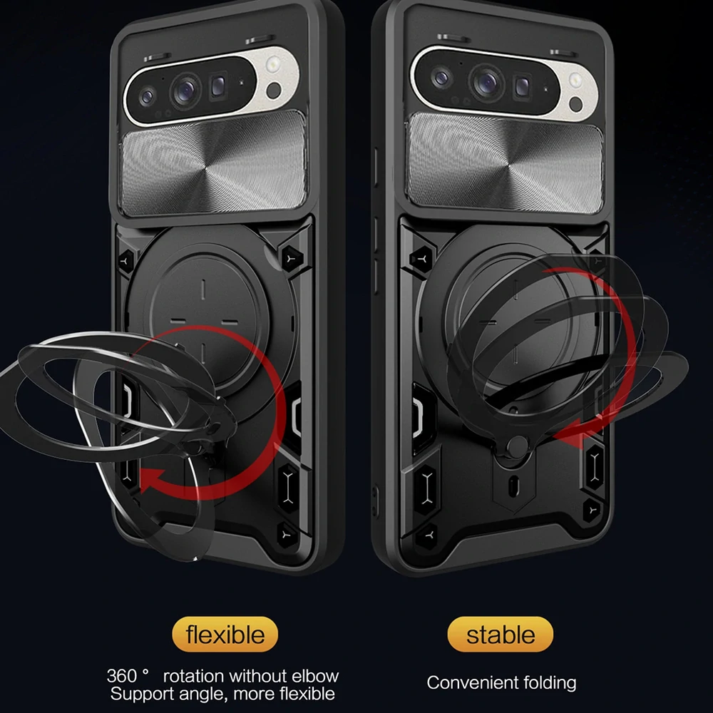 Kryt Google Pixel 9 / 9 Pro, Techsuit CamGuard Pro - modrý
