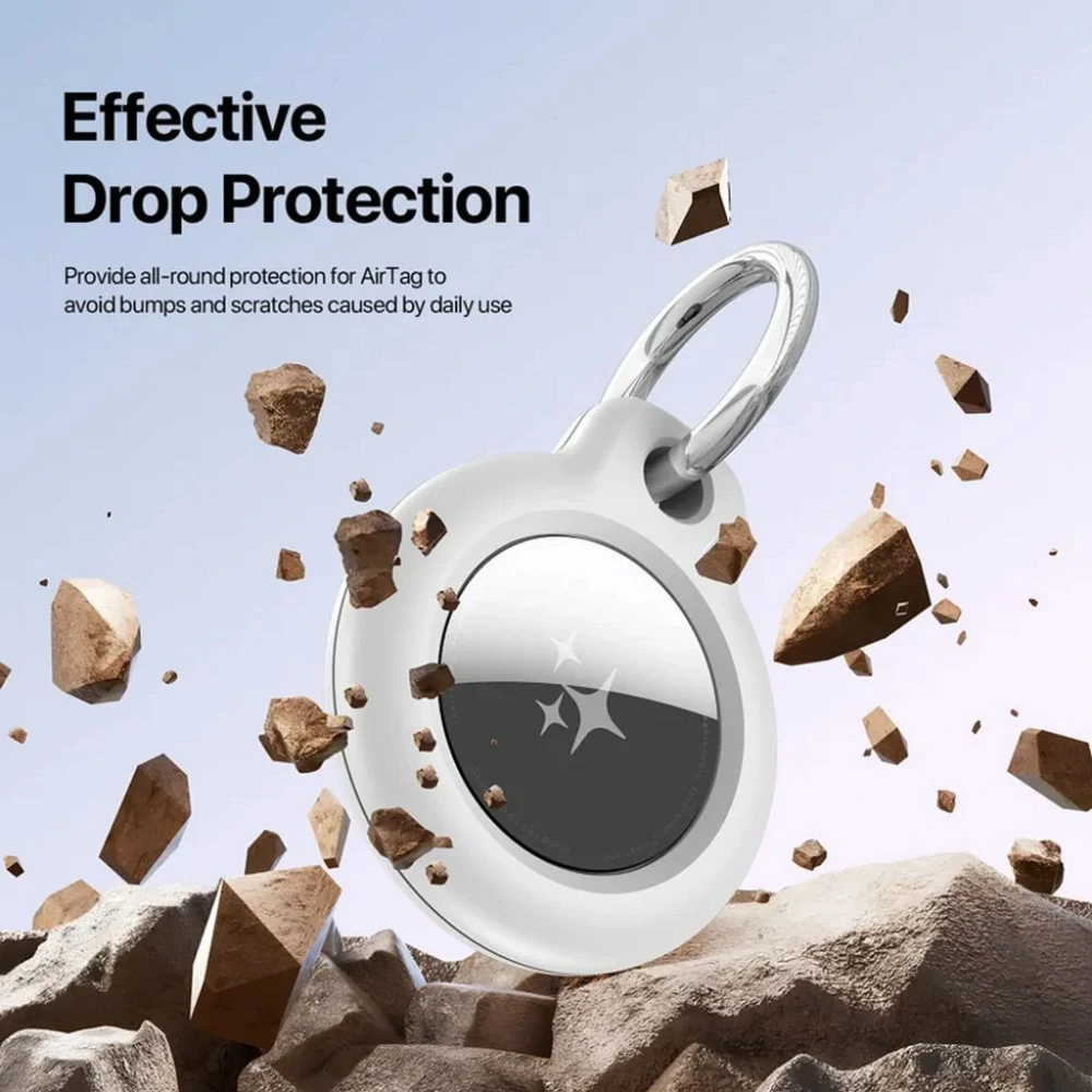 Pouzdro pro APPLE AIRTAG Dux Ducis AirTag Secure Holder (4 ks v balení)