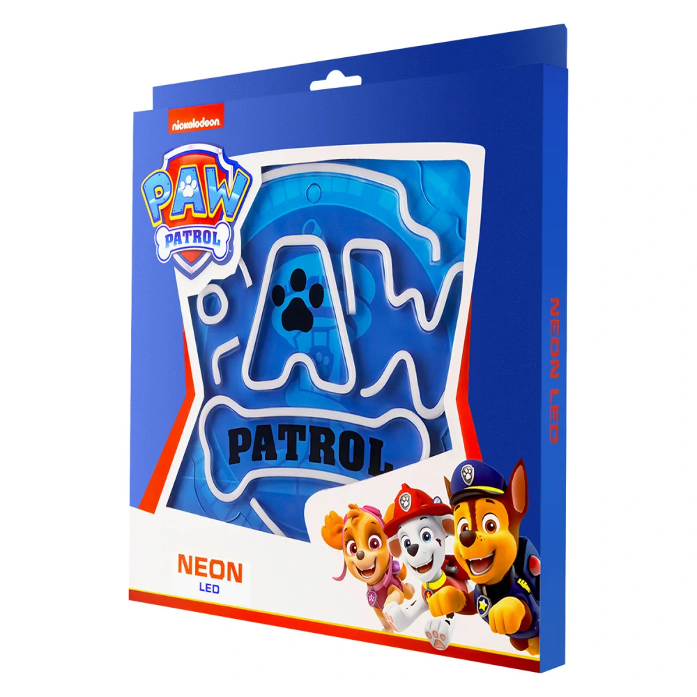 dekorativní LED neon Tlapková patrola - Logo