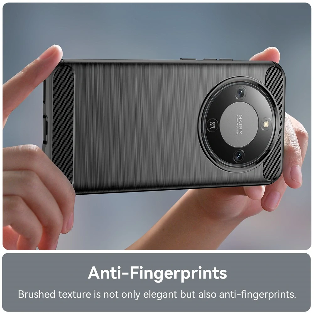 Kryt Honor Magic 8 Lite, Armored Carbon černý