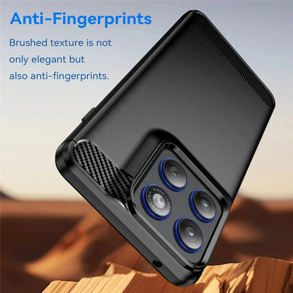 Kryt Motorola EDGE 70, Armored Carbon černý
