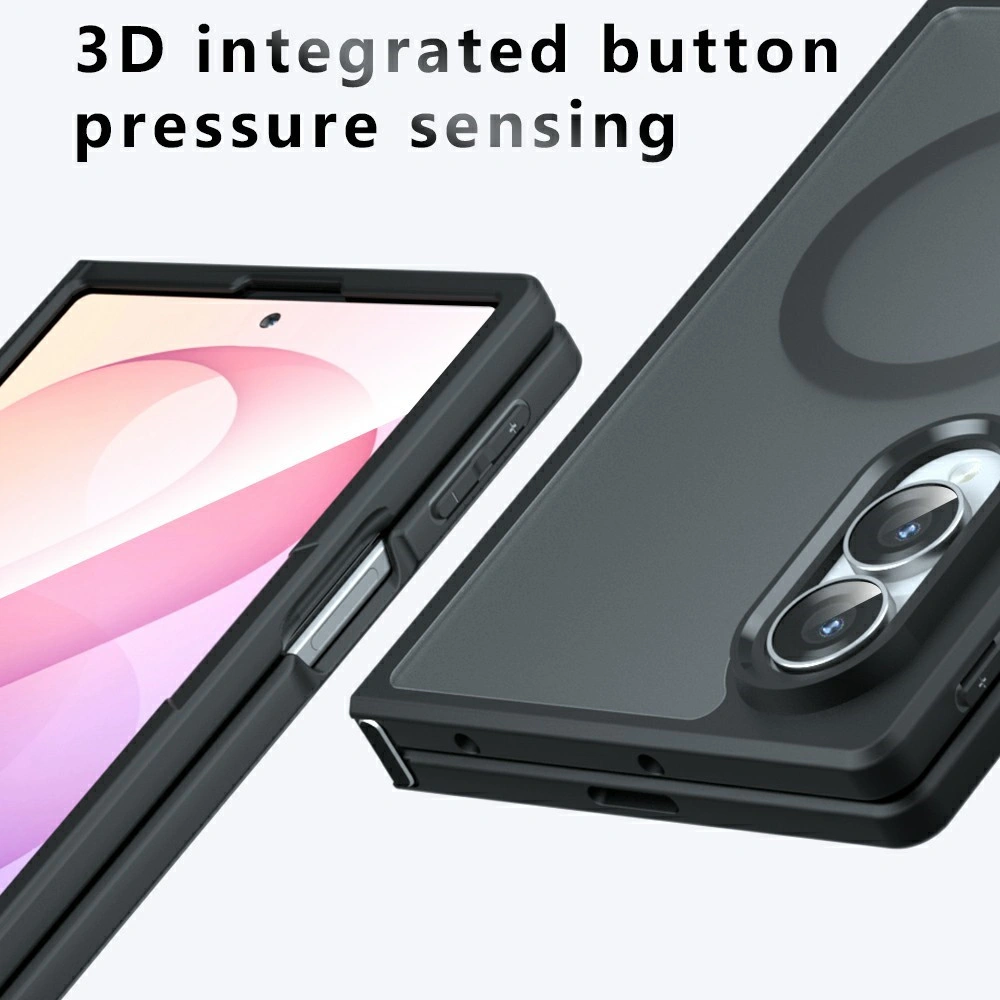 Kryt Samsung Galaxy Z Fold 8, PureFrost MagSafe, černé