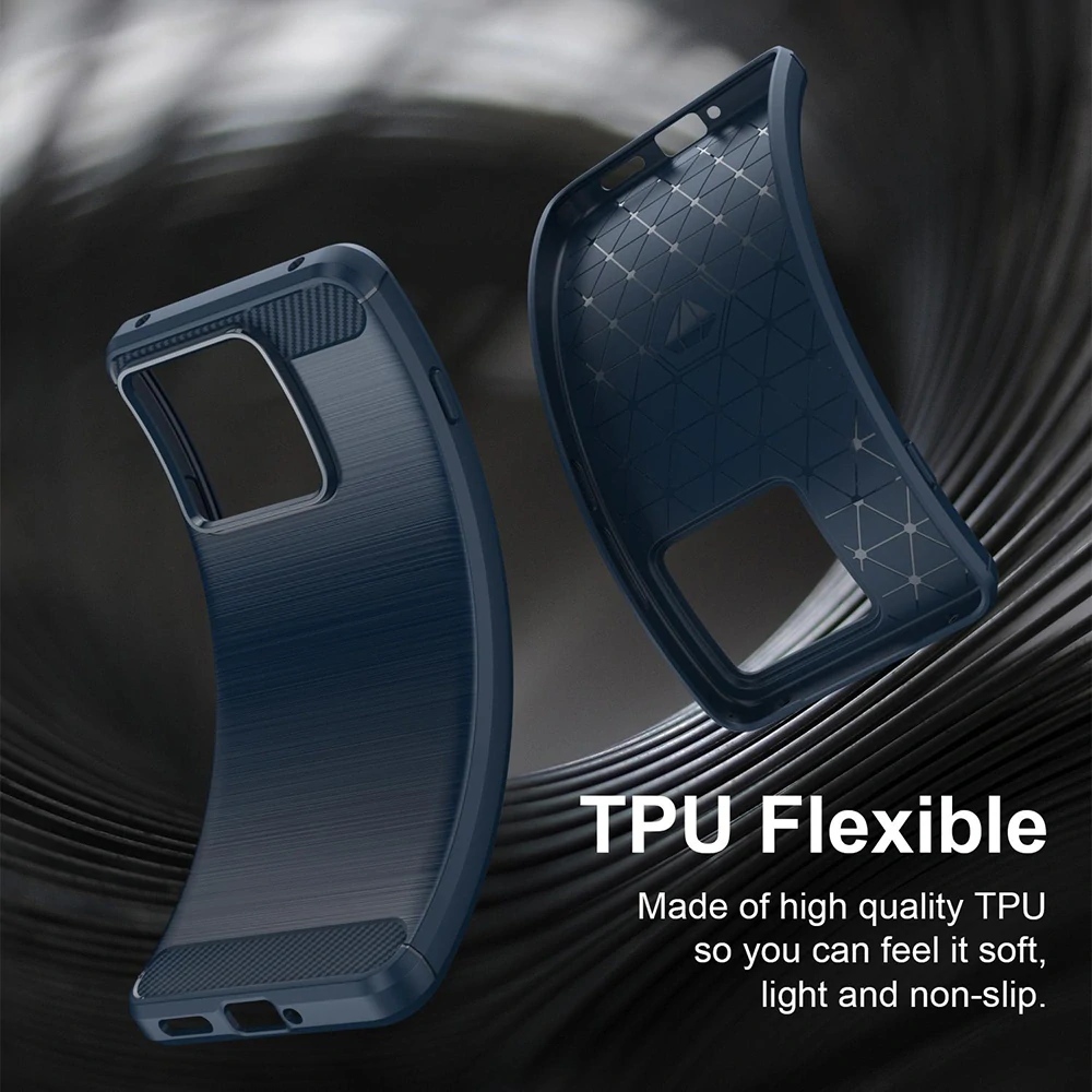 Kryt Motorola EDGE 70 Max Armored Carbon blue