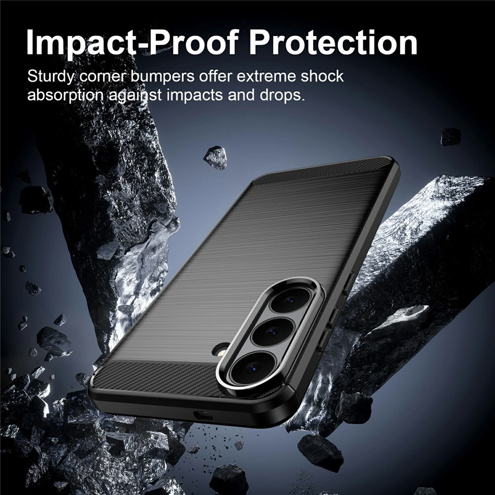 Kryt Samsung Galaxy S26 FE / S25 FE, Armored Carbon blue
