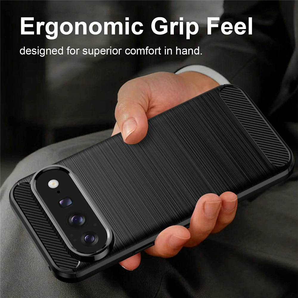 Kryt Google Pixel 11 / Pixel 11 Pro, Armored Carbon black