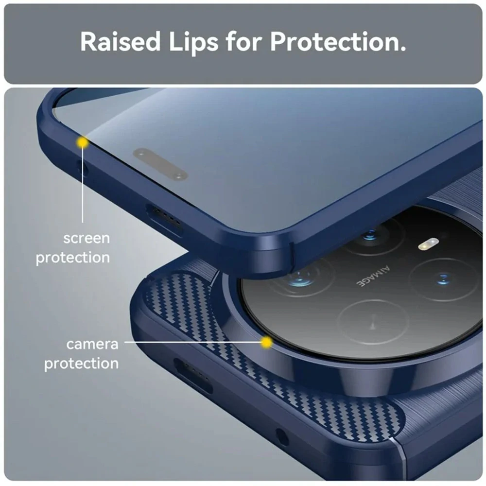 Kryt Honor Magic 8 Pro, Armored Carbon blue