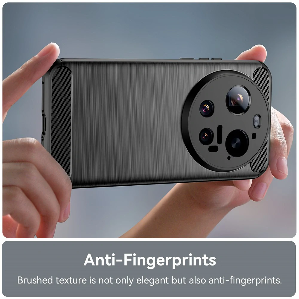 Kryt Xiaomi 17 Ultra, Armored Carbon černý