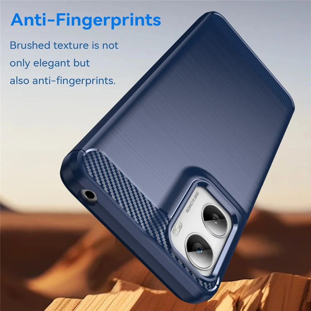 Kryt Motorola Moto G06 / G06 Power, Armored Carbon blue