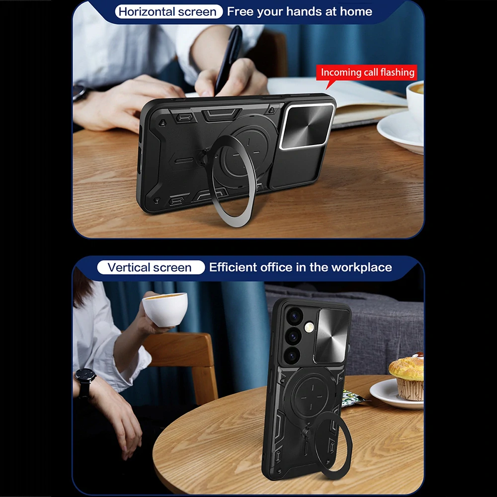 Kryt Honor 600 lite Techsuit CamGuard Pro - modrý