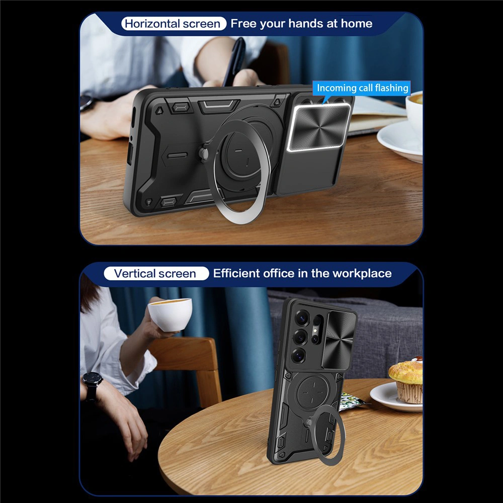 Kryt Samsung Galaxy S26 Ultra Techsuit CamGuard Pro - černý