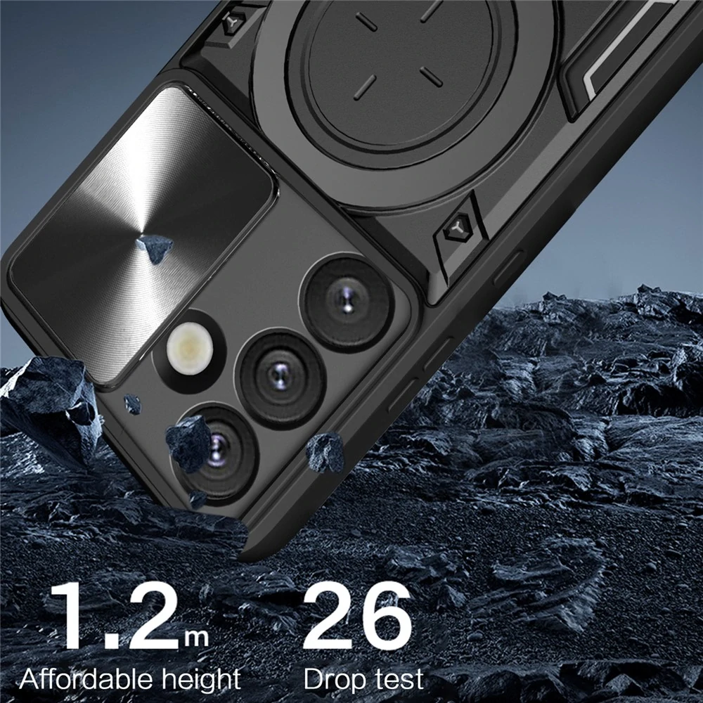 Kryt Samsung Galaxy S26 Plus Techsuit CamGuard Pro - červený