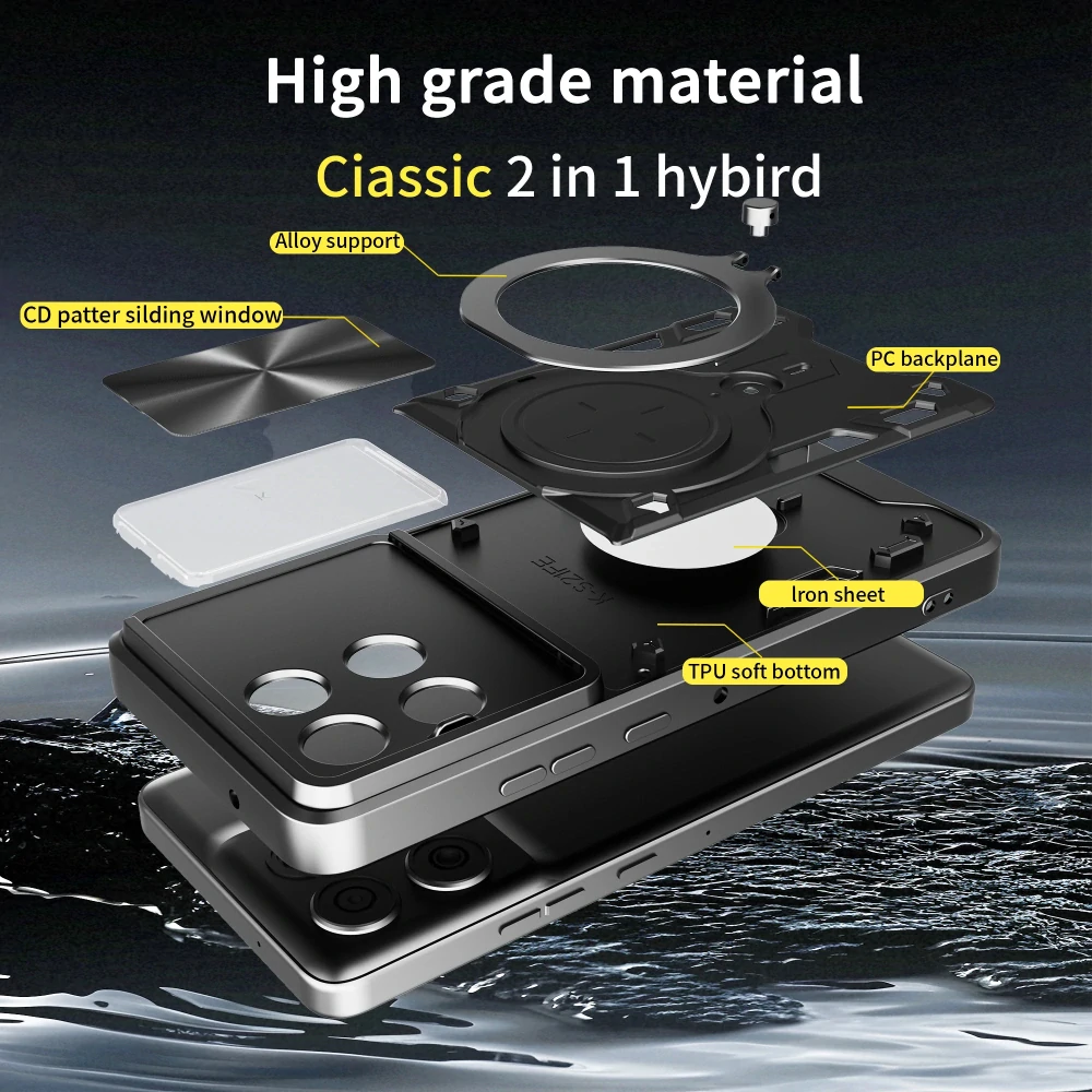 Kryt Motorola Moto G86, Techsuit CamGuard Pro - modrý