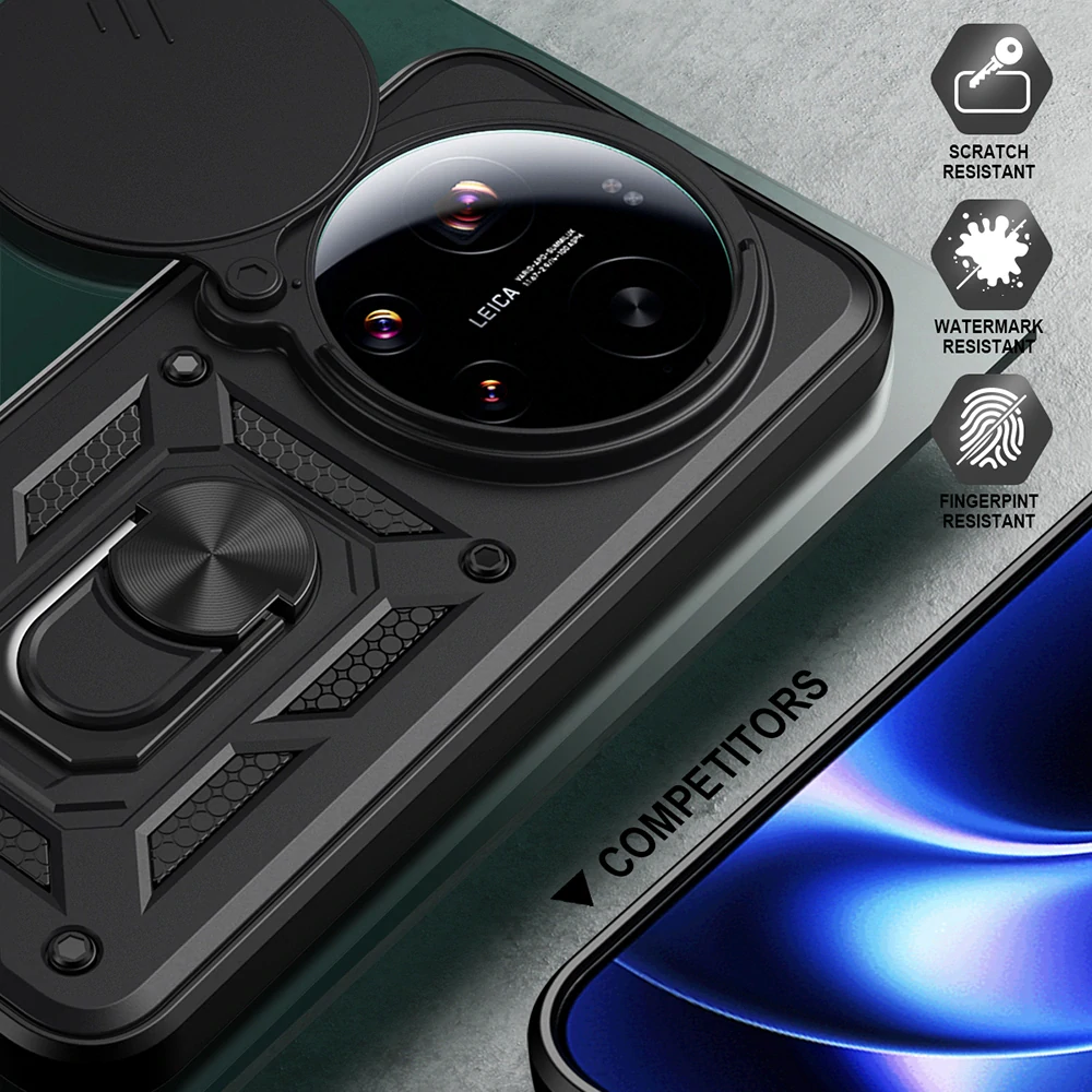 Kryt Xiaomi 17 Ultra, Techsuit CamShield Pro modrý