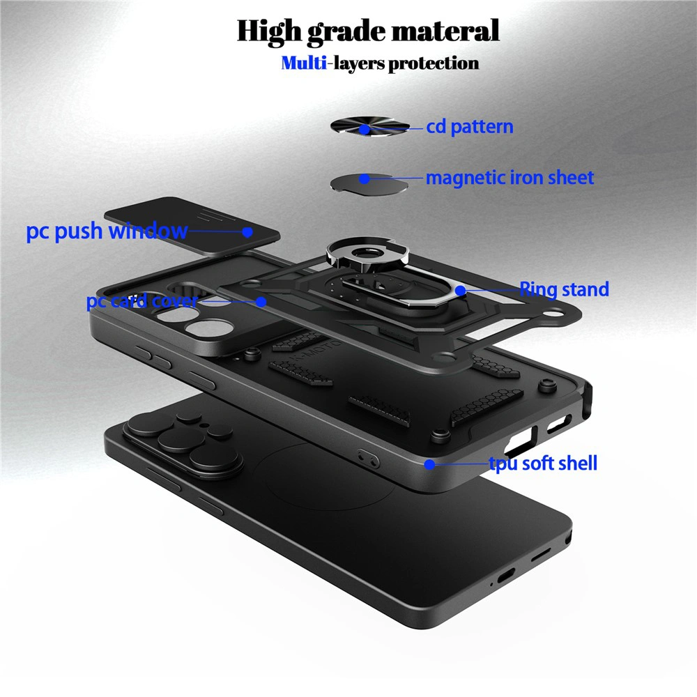 Kryt Samsung Galaxy S26 Ultra, Techsuit CamShield Pro rose gold