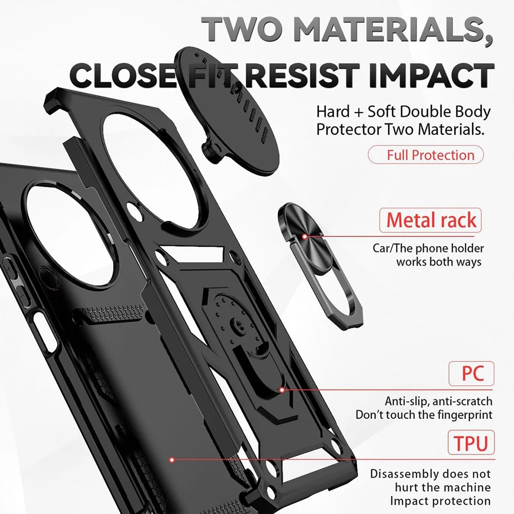 Kryt Honor Magic 8 Lite, Techsuit CamShield Pro rose gold