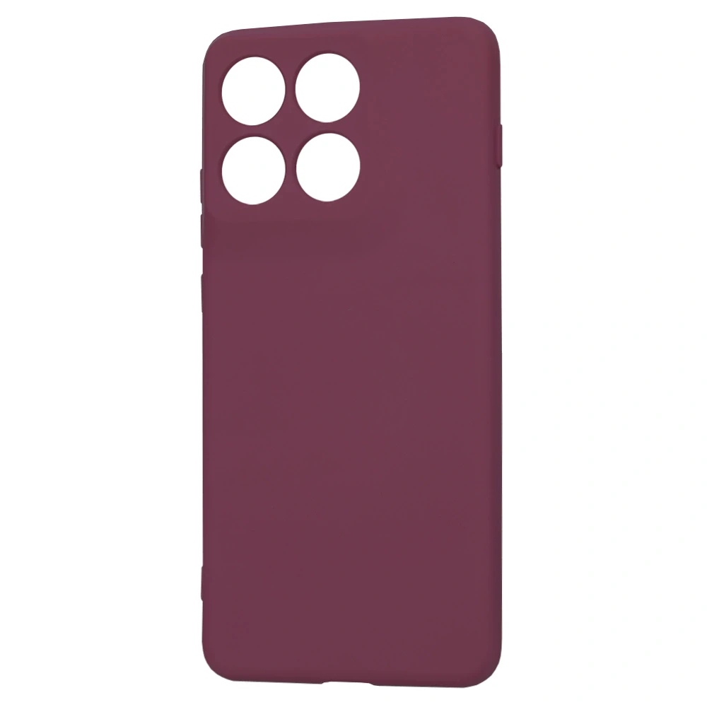 Kryt Motorola EDGE 70, SoftFlex - plum red