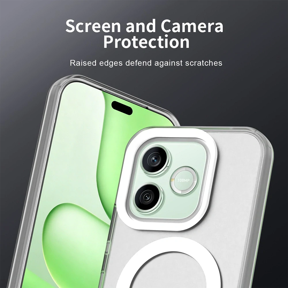 Kryt Honor 600 / 600 Pro, CandyCase MagSafe - white