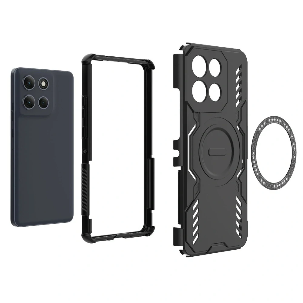 Kryt Motorola Moto G86 Power, ArmorMag černý